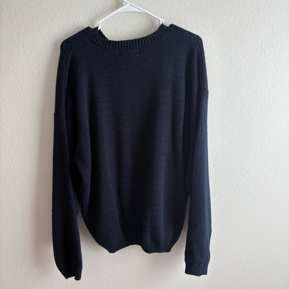 Boca Classics Navy Knit American Flag Sweater - Picture 5 of 5